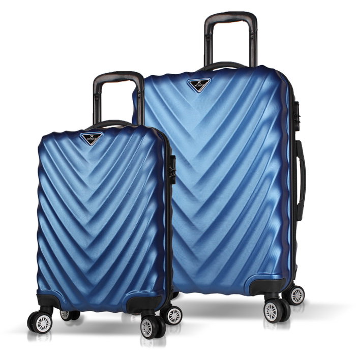 Zoozie Bags Set de maletas de 2 piezas Azul oscuro Zoozie Bags Set de maletas de 2 piezas Azul oscuro